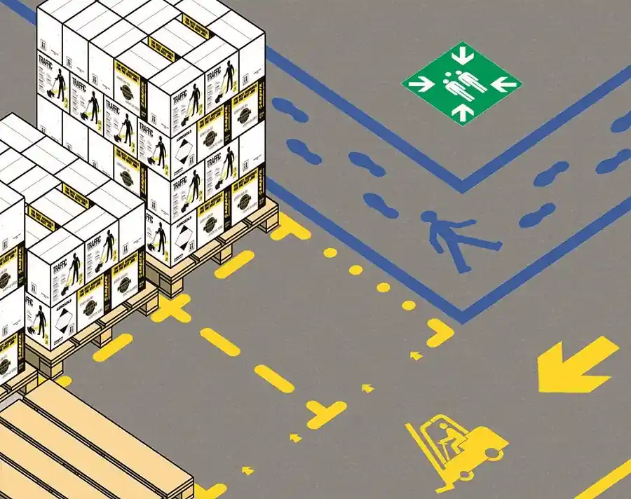 A.M.P.E.R.E. Schablonensatz KIT Stellplatzmarkierung, 12 Schablonen Preisknaller