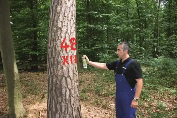 A.M.P.E.R.E. Markierspray Forst Mammut Paint Langzeit braun 500 ml Billig