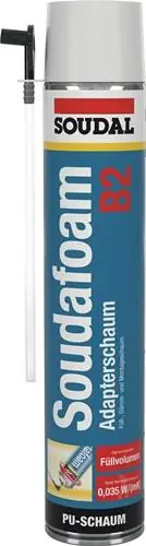 1K-Montageschaum SOUDAFOAM 750 ml B2 champagner m.Einw.-Handsch.Dose SOUDAL Bestpreis